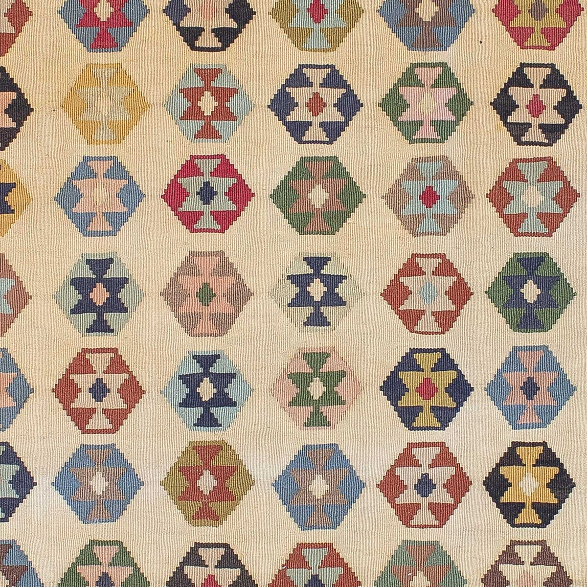 Tappeto Kelim - Orientale - 216 x 127 cm - beige