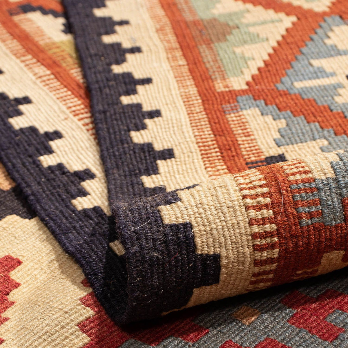 Tappeto Kelim - Orientale - 188 x 124 cm - marrone