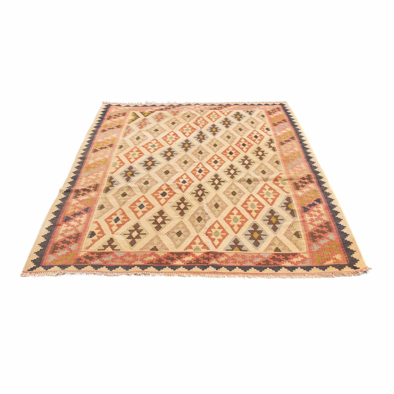 Tappeto Kelim - Orientale - 190 x 144 cm - beige