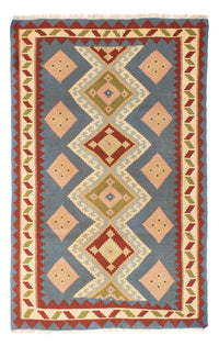 Tappeto Kelim - Orientale - 200 x 130 cm - blu chiaro