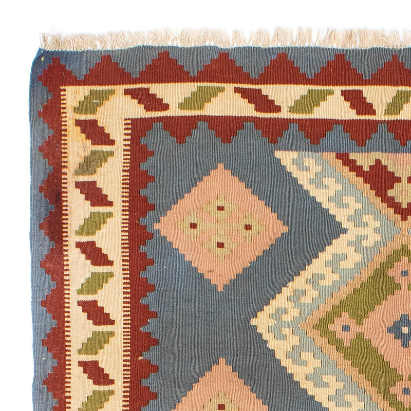 Tappeto Kelim - Orientale - 200 x 130 cm - blu chiaro