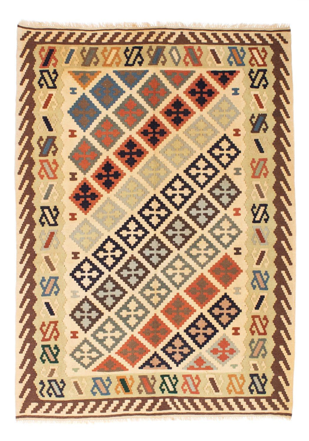 Tappeto Kelim - Orientale - 200 x 147 cm - beige