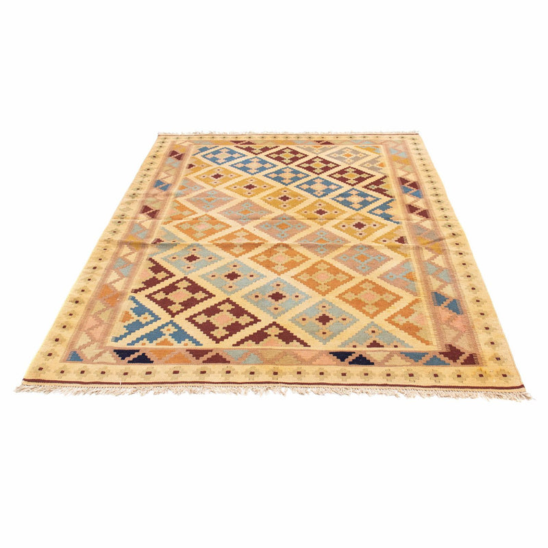 Tappeto Kelim - Orientale - 190 x 142 cm - marrone chiaro