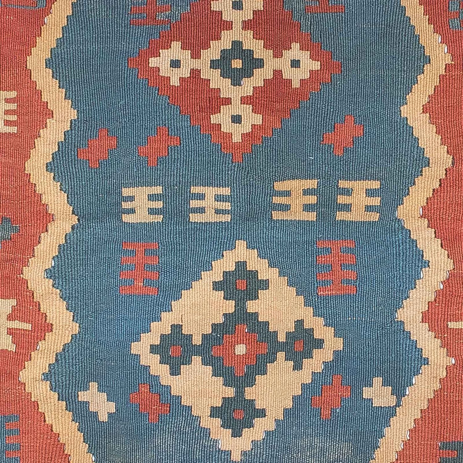 Tappeto Kelim - Orientale - 167 x 114 cm - blu