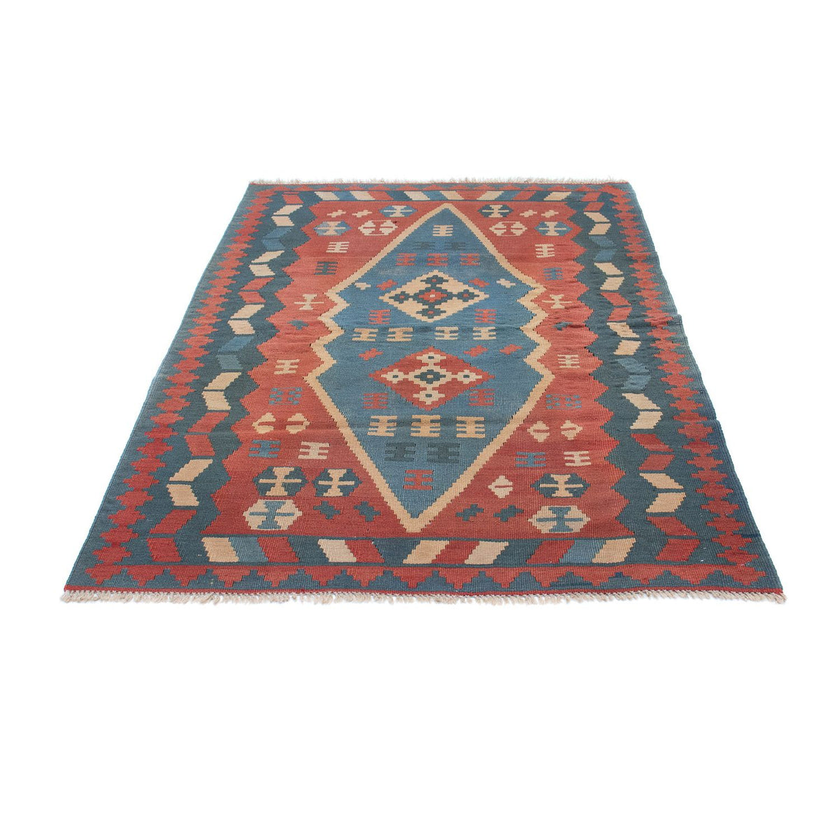 Tappeto Kelim - Orientale - 167 x 114 cm - blu