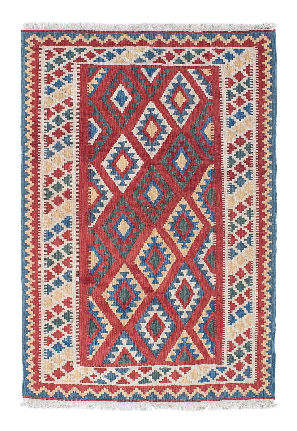 Tappeto Kelim - Orientale - 186 x 125 cm - rosso scuro