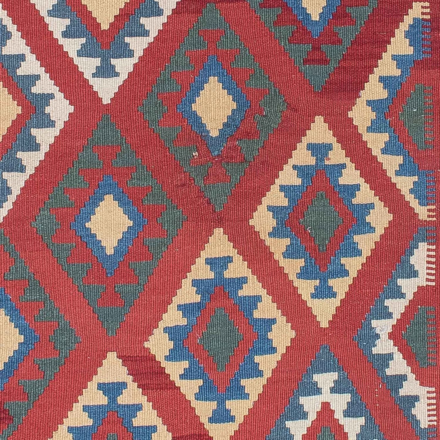 Tappeto Kelim - Orientale - 186 x 125 cm - rosso scuro