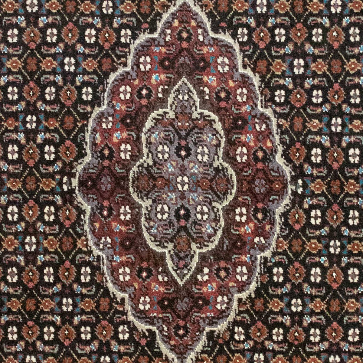 Tappeto Persero - Tabriz - 127 x 75 cm - blu scuro