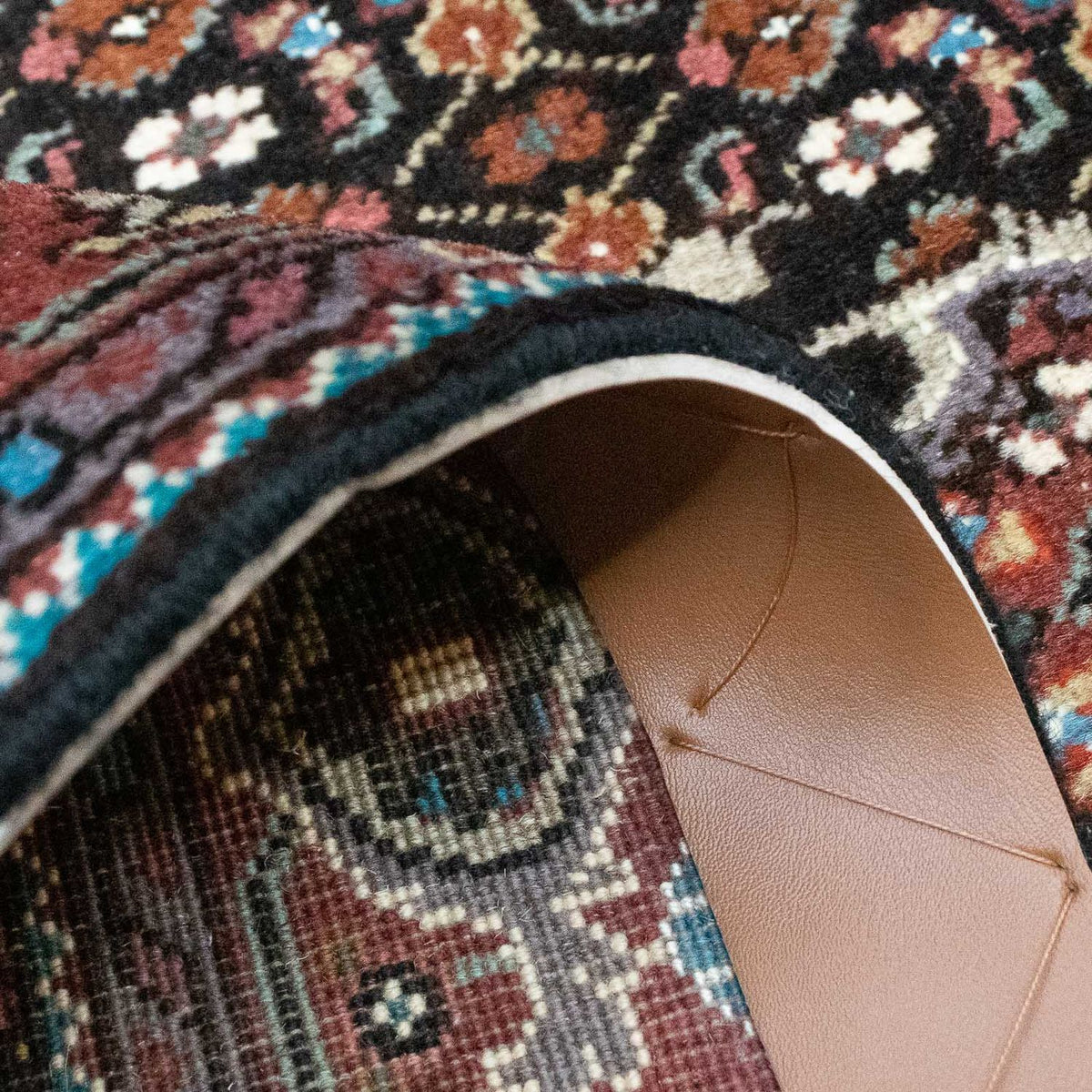 Tappeto Persero - Tabriz - 127 x 75 cm - blu scuro