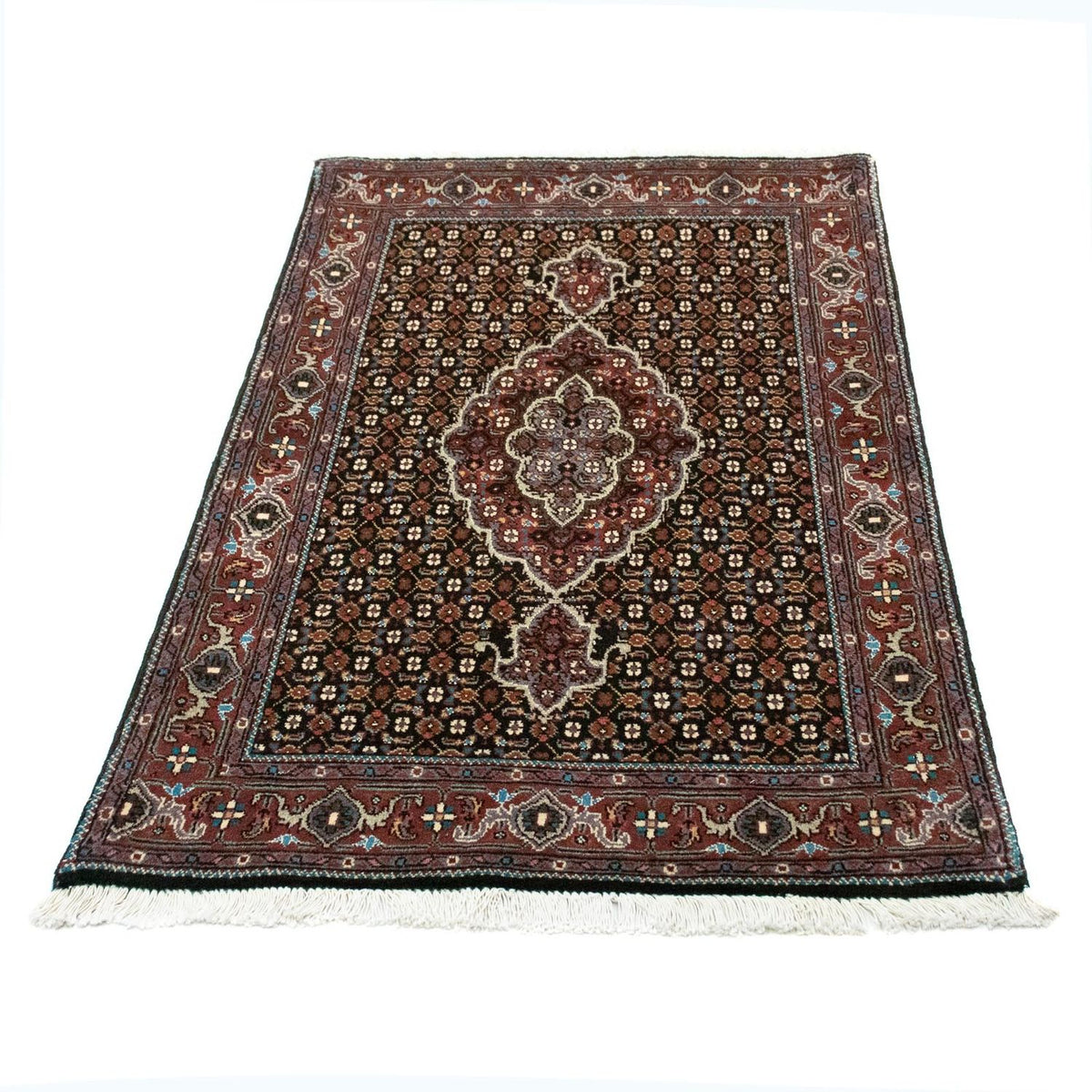 Tappeto Persero - Tabriz - 127 x 75 cm - blu scuro