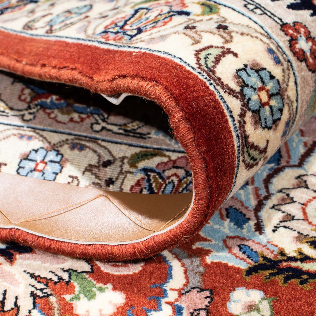 Tappeto Persero - Ghom - 232 x 180 cm - rosso scuro