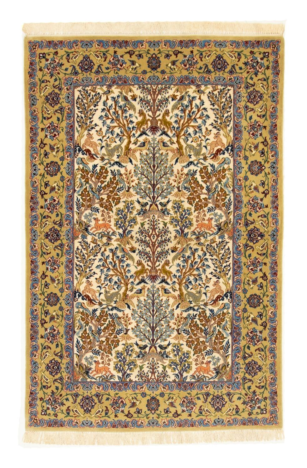 Tappeto Persero - Isfahan - Premio - 170 x 109 cm - beige
