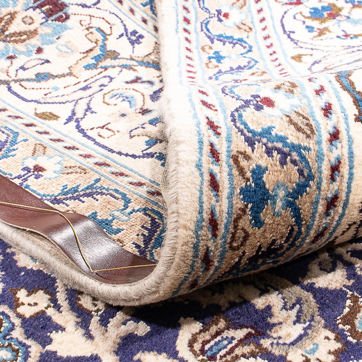 Tappeto Persero - Nain quadrato  - 200 x 200 cm - blu scuro