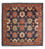 Tappeto Gabbeh - Kashkuli Persero quadrato  - 205 x 200 cm - blu scuro