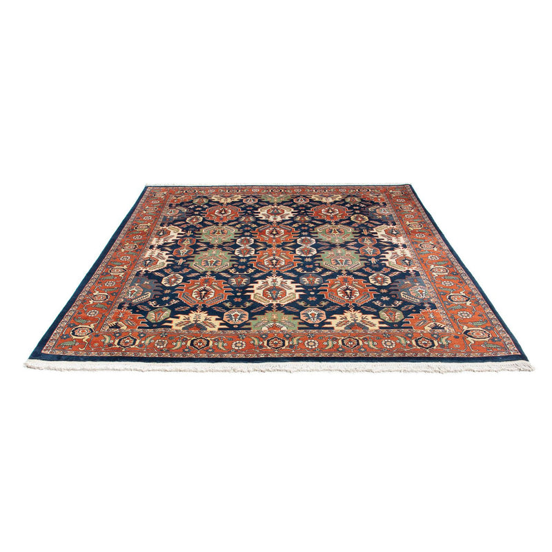 Tappeto Gabbeh - Kashkuli Persero quadrato  - 205 x 200 cm - blu scuro