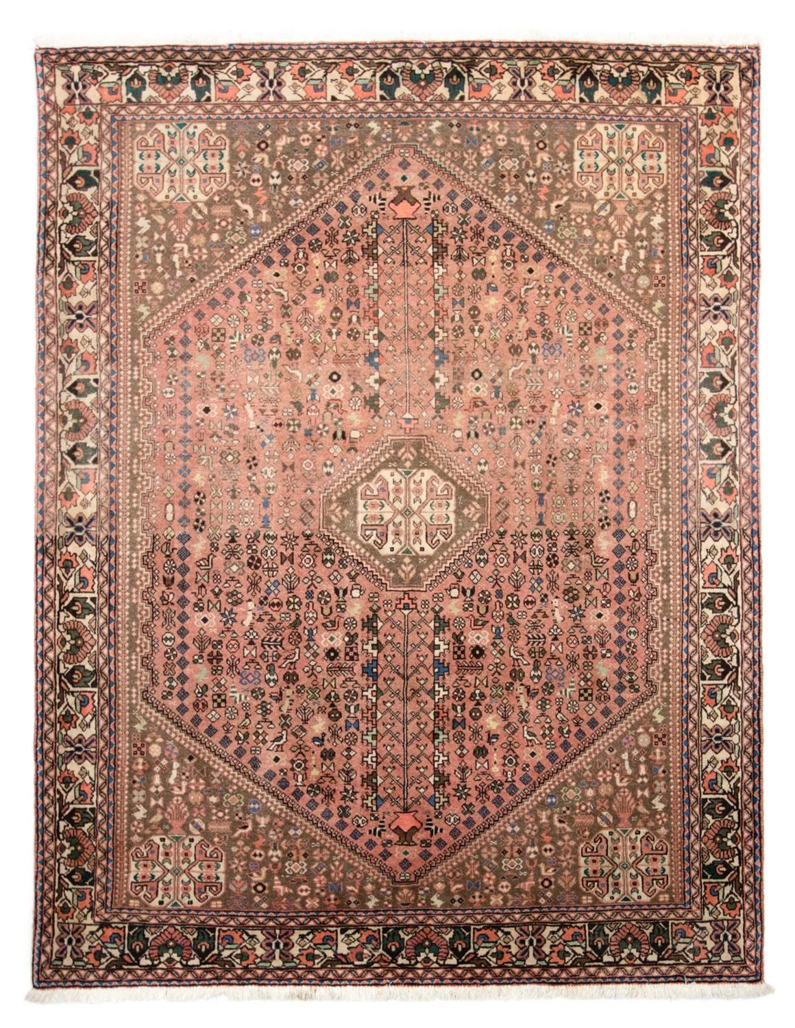 Tappeto Persero - Nomade - 195 x 147 cm - rosso chiaro