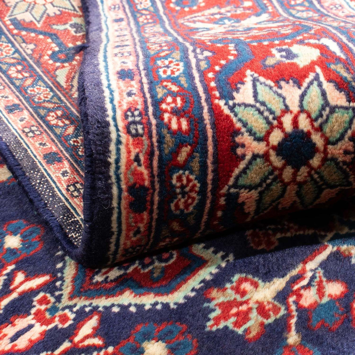 Tappeto Persero - Nomade - 211 x 132 cm - blu scuro