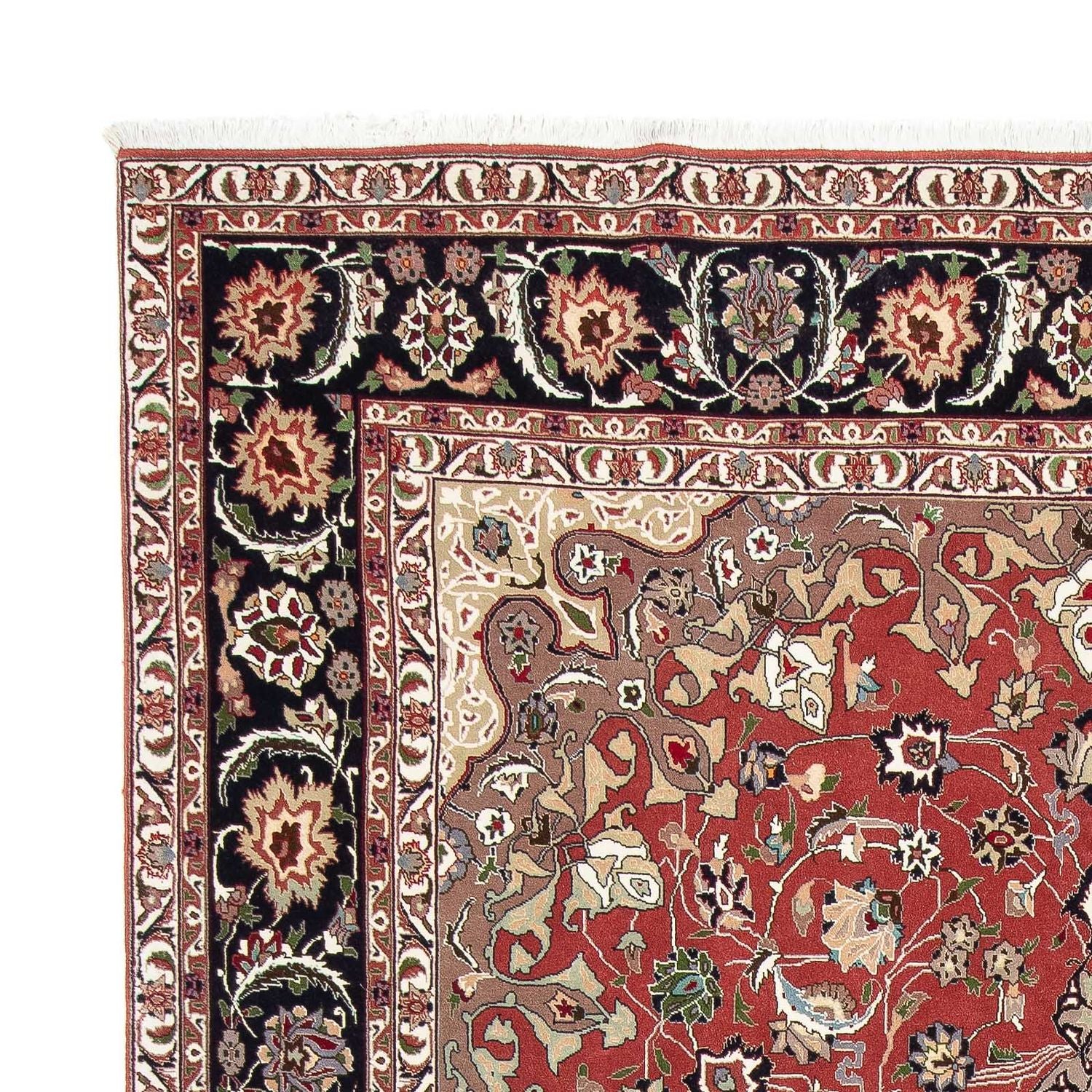 Tappeto Persero - Tabriz - Reale - 310 x 205 cm - ruggine