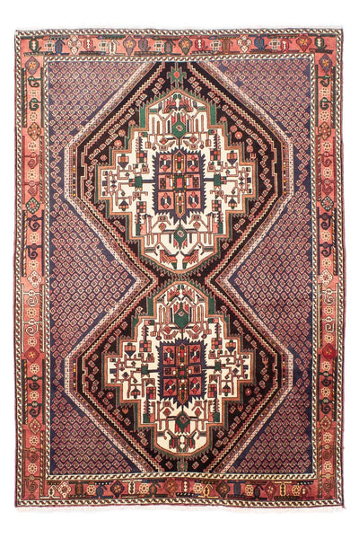 Afshar Sirjan Tappeto 133x199cm - Tappeto persiano