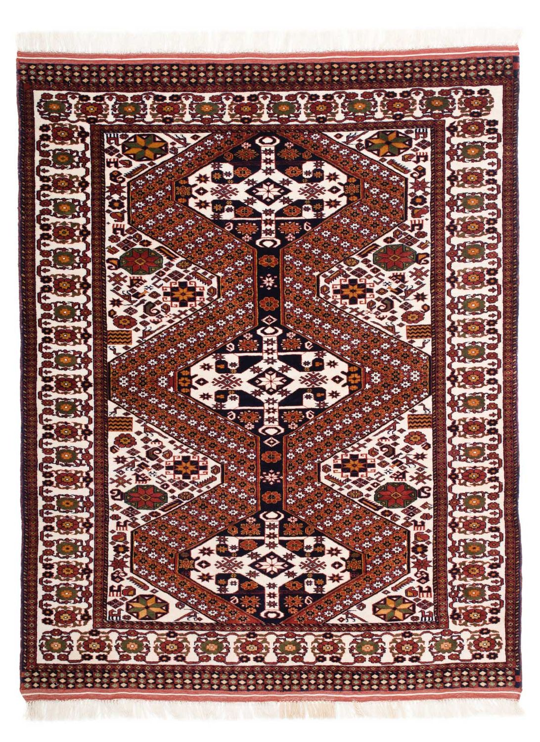 Tappeto Persero - Classico - 169 x 132 cm - marrone