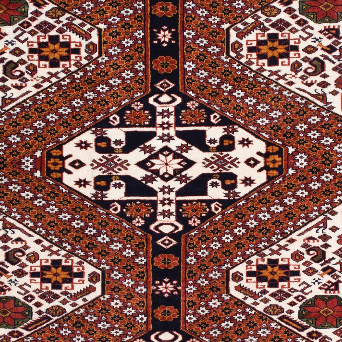 Tappeto Persero - Classico - 169 x 132 cm - marrone