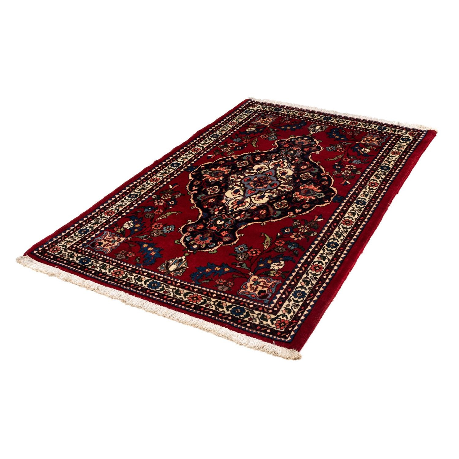 Tappeto Persero - Nomade - 162 x 110 cm - rosso scuro