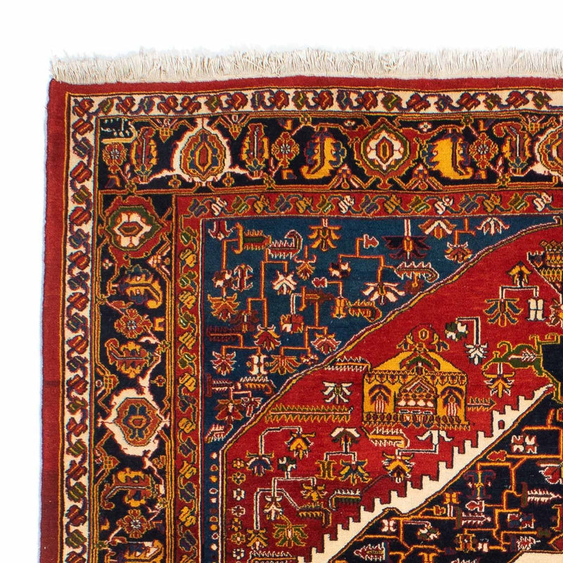 Tappeto Gabbeh - Kashkuli Persero - 200 x 180 cm - rosso scuro