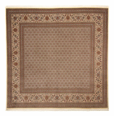 Tappeto Persero - Tabriz quadrato  - 258 x 251 cm - marrone chiaro