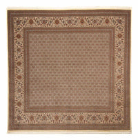 Tappeto Persero - Tabriz quadrato  - 258 x 251 cm - marrone chiaro