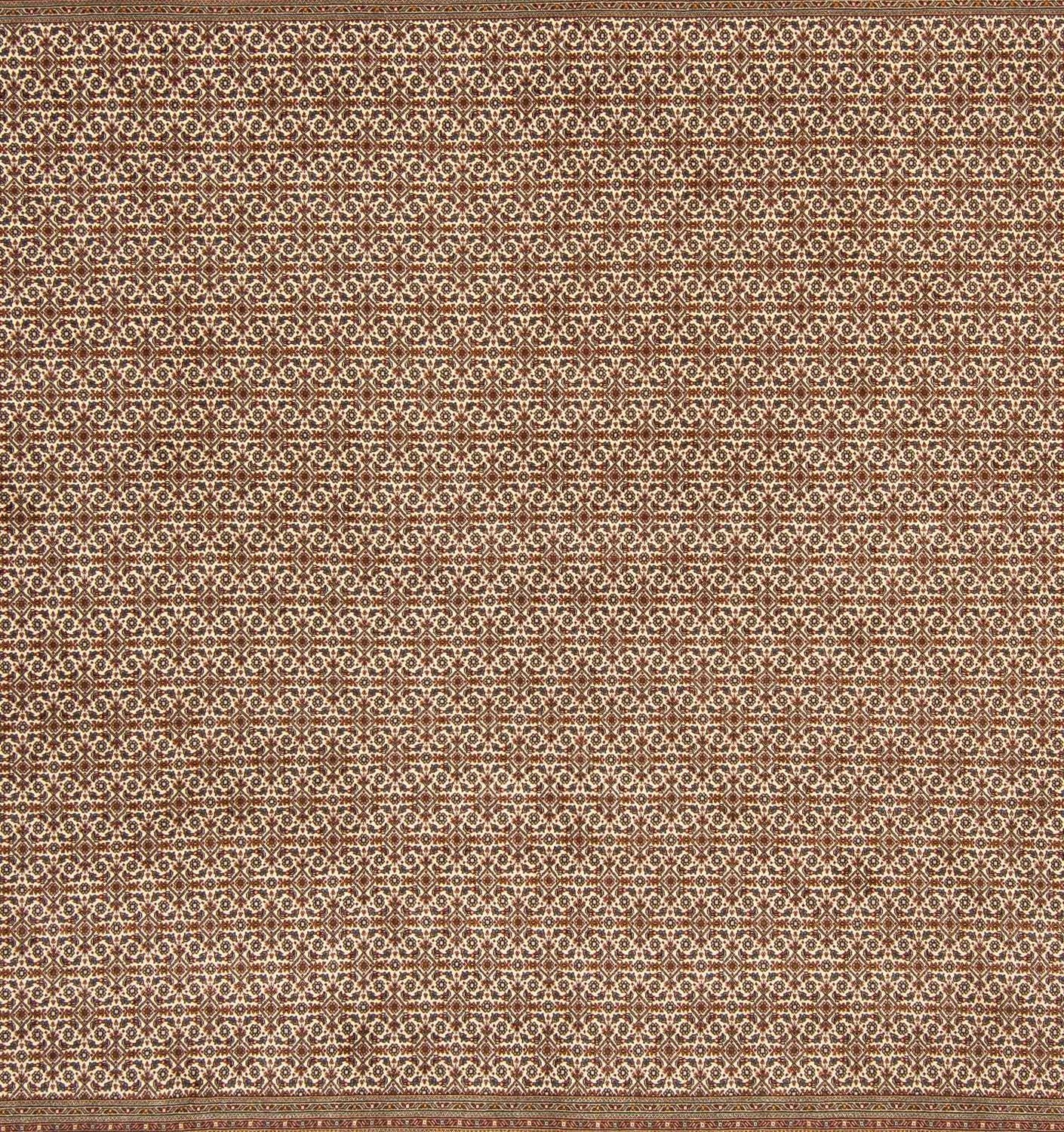 Tappeto Persero - Tabriz quadrato  - 258 x 251 cm - marrone chiaro