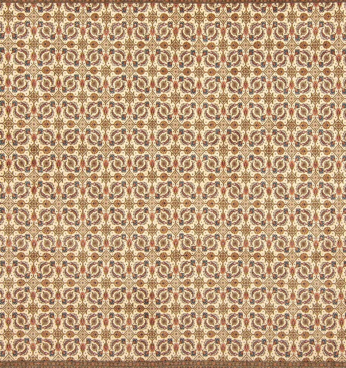 Tappeto Persero - Tabriz quadrato  - 248 x 243 cm - beige