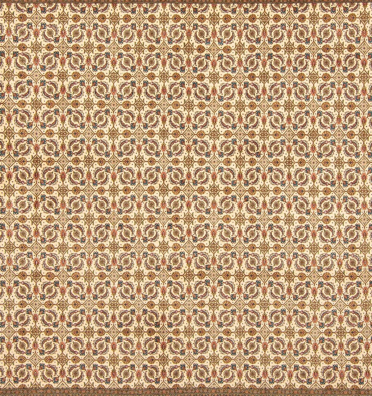 Tappeto Persero - Tabriz quadrato  - 248 x 243 cm - beige