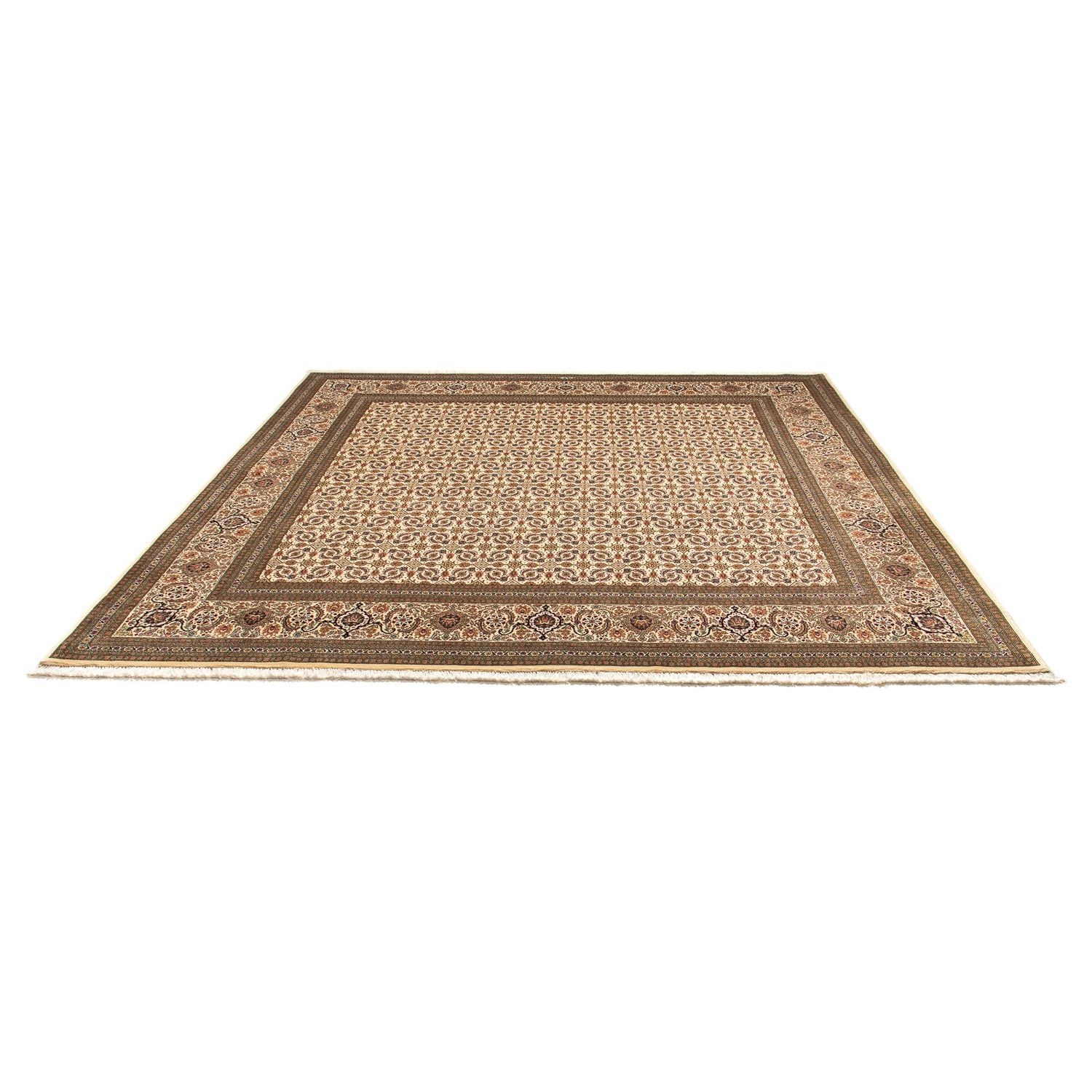 Tappeto Persero - Tabriz quadrato  - 248 x 243 cm - beige