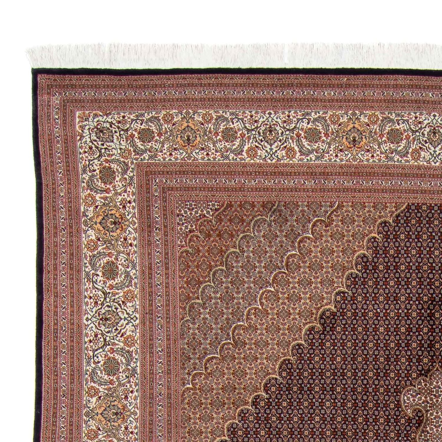 Tappeto Persero - Tabriz - 350 x 250 cm - marrone chiaro