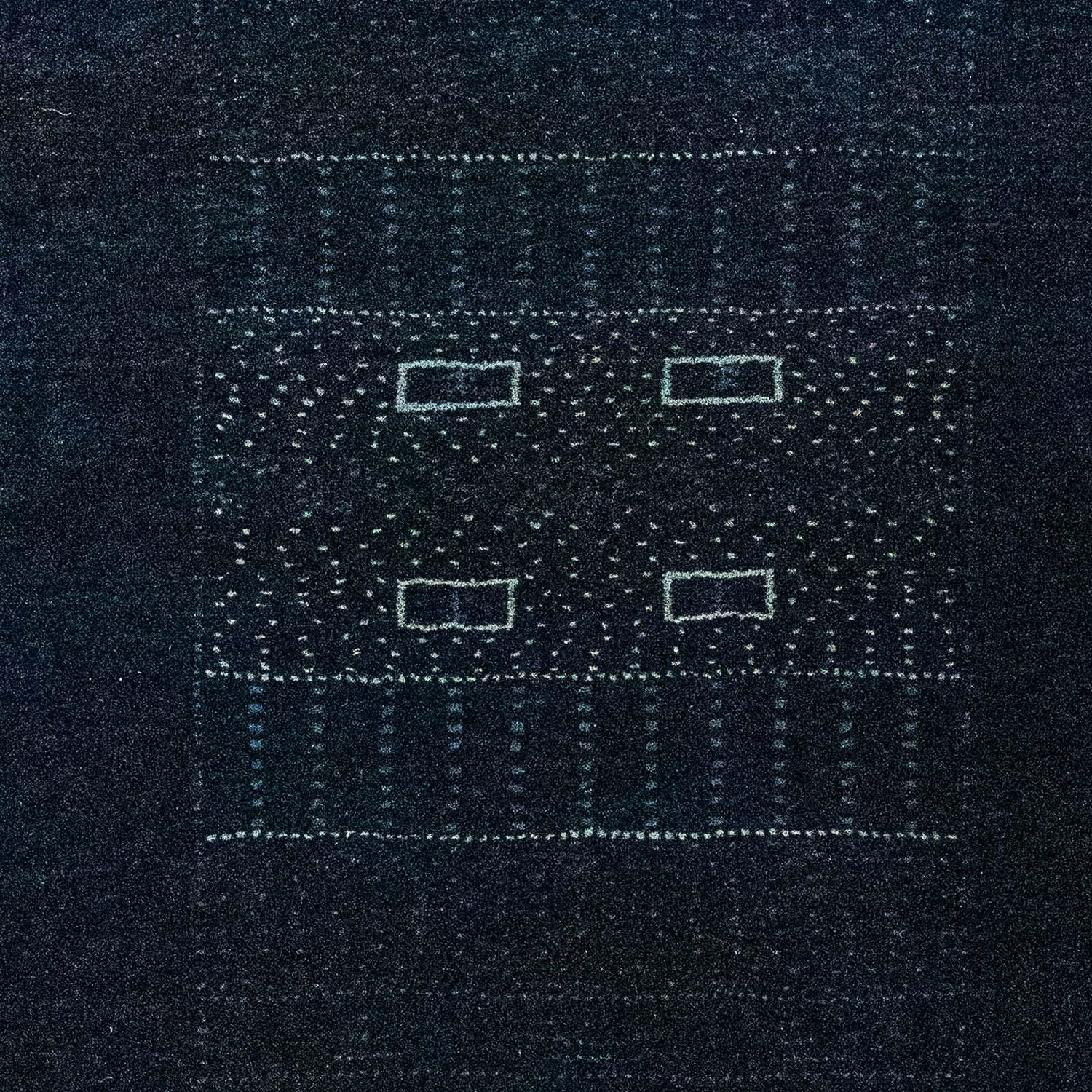 Tappeto Ziegler - 132 x 75 cm - blu scuro