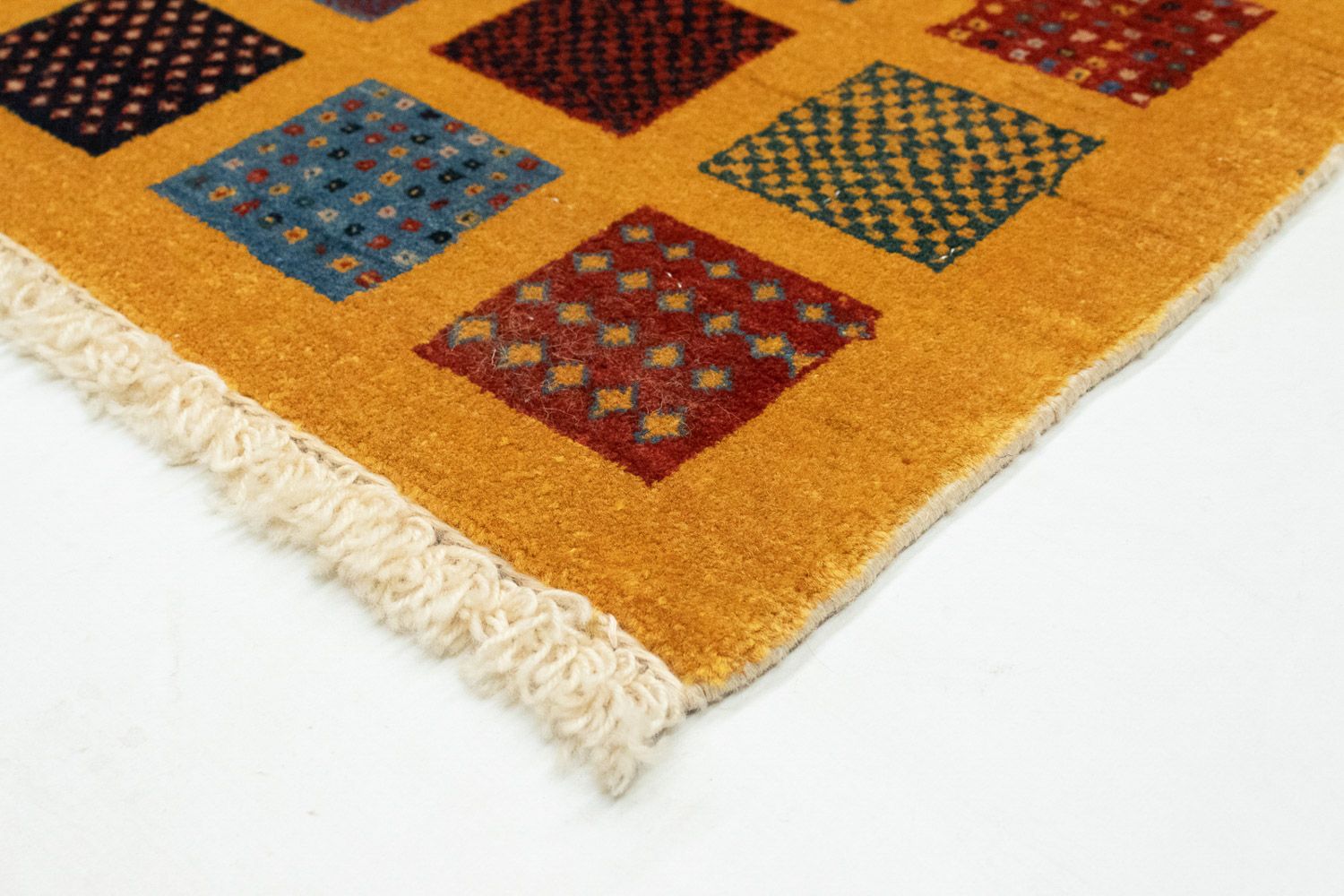 Tappeto Gabbeh - Loribaft Persero - 154 x 112 cm - arancione
