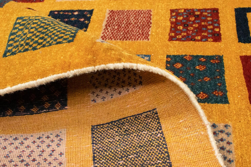 Tappeto Gabbeh - Loribaft Persero - 154 x 112 cm - arancione