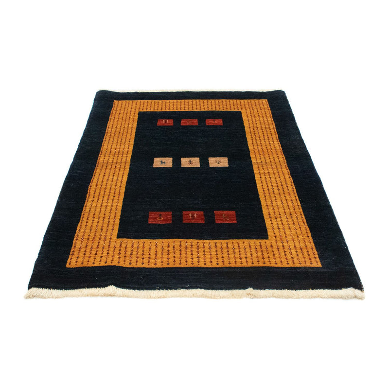 Tappeto Gabbeh - Loribaft Persero - 152 x 105 cm - blu scuro