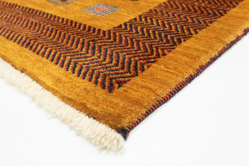 Tappeto Gabbeh - Loribaft Persero - 150 x 102 cm - oro