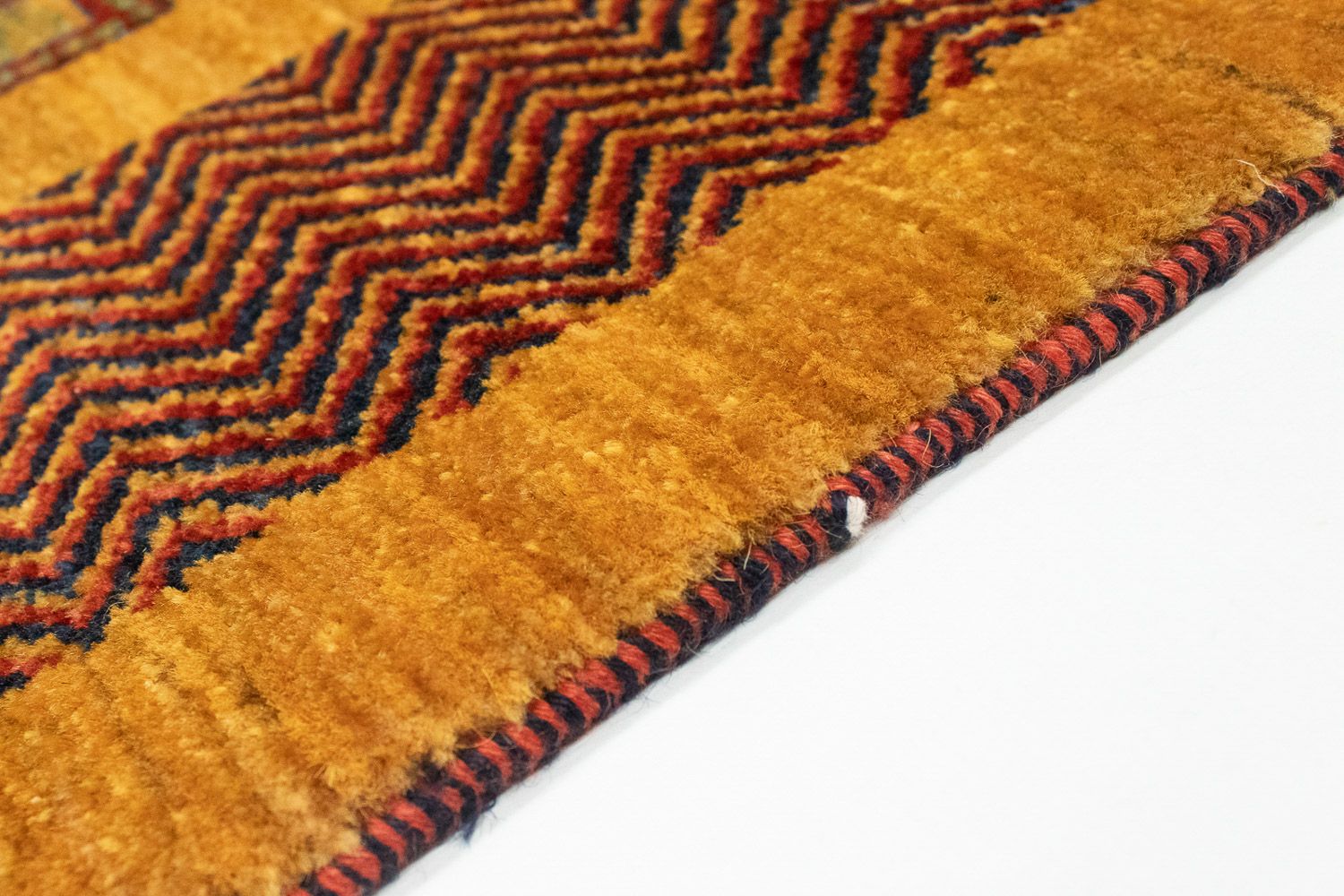 Tappeto Gabbeh - Loribaft Persero - 150 x 102 cm - oro