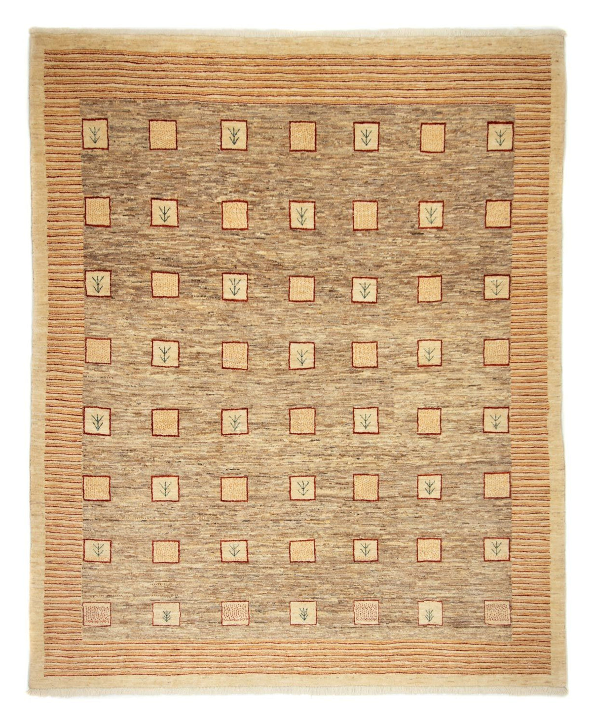 Tappeto Gabbeh - Loribaft Persero - 240 x 197 cm - beige