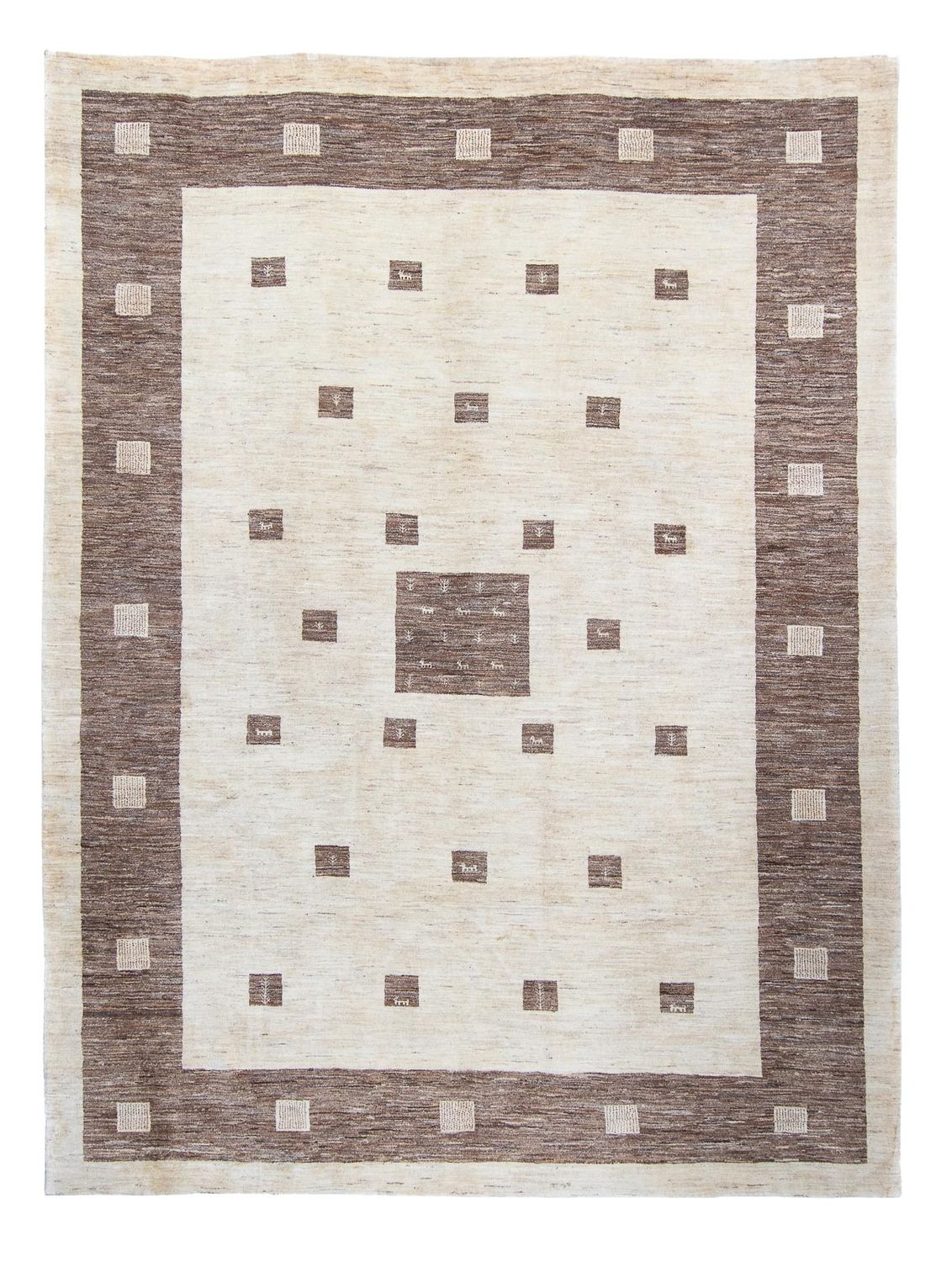 Tappeto Gabbeh - Loribaft Persero - 340 x 250 cm - beige
