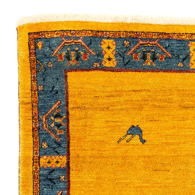 Tappeto Gabbeh - Loribaft Persero - 143 x 109 cm - oro
