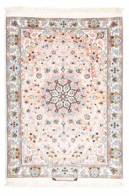 Tappeto Persero - Isfahan - Premio - 118 x 84 cm - rosa
