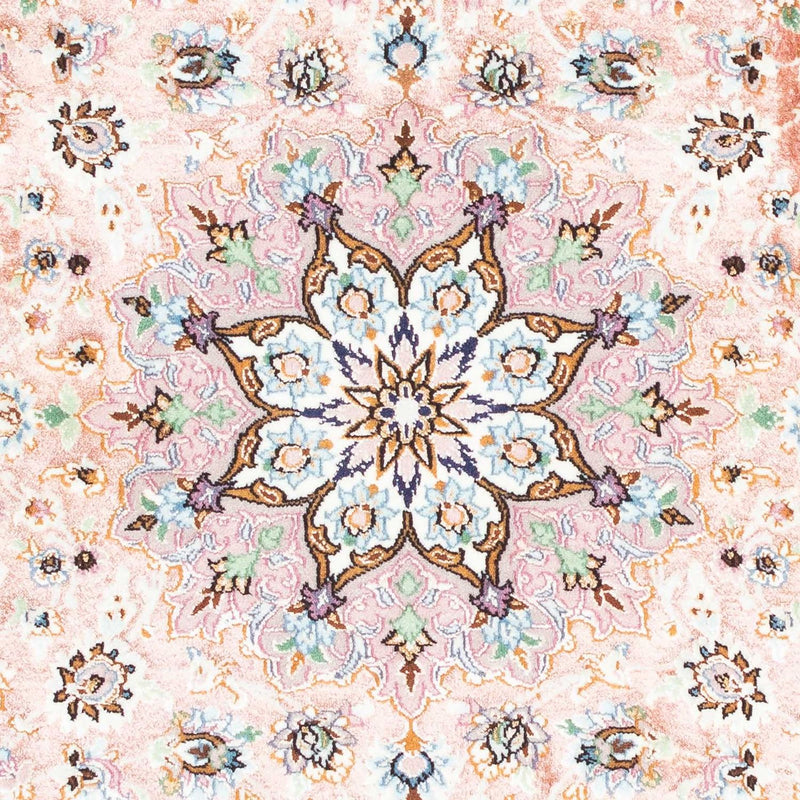 Tappeto Persero - Isfahan - Premio - 118 x 84 cm - rosa