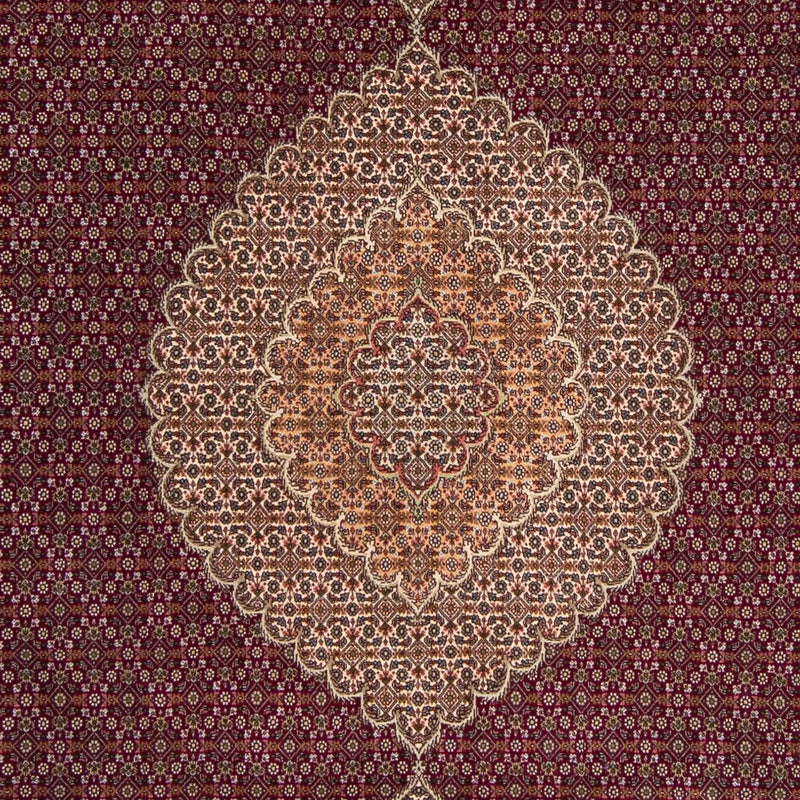 Tappeto Persero - Tabriz - 300 x 200 cm - rosso scuro