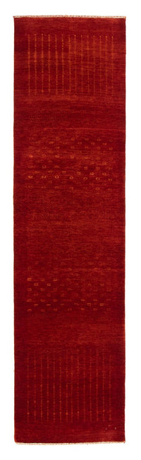 Tappeto corsia Tappeto Gabbeh - Loribaft Persero - 307 x 80 cm - rosso