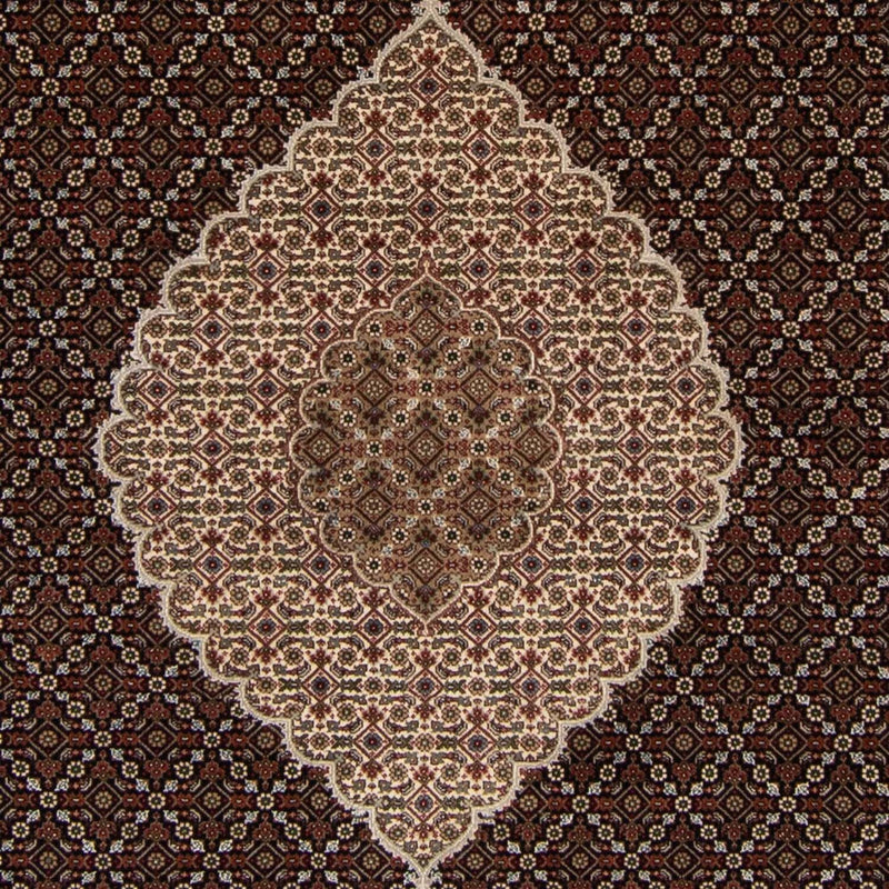 Tappeto Persero - Tabriz - 253 x 246 cm - blu scuro