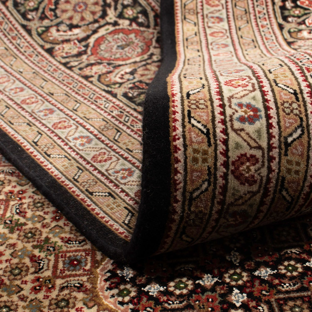 Tappeto Persero - Tabriz - 253 x 246 cm - blu scuro