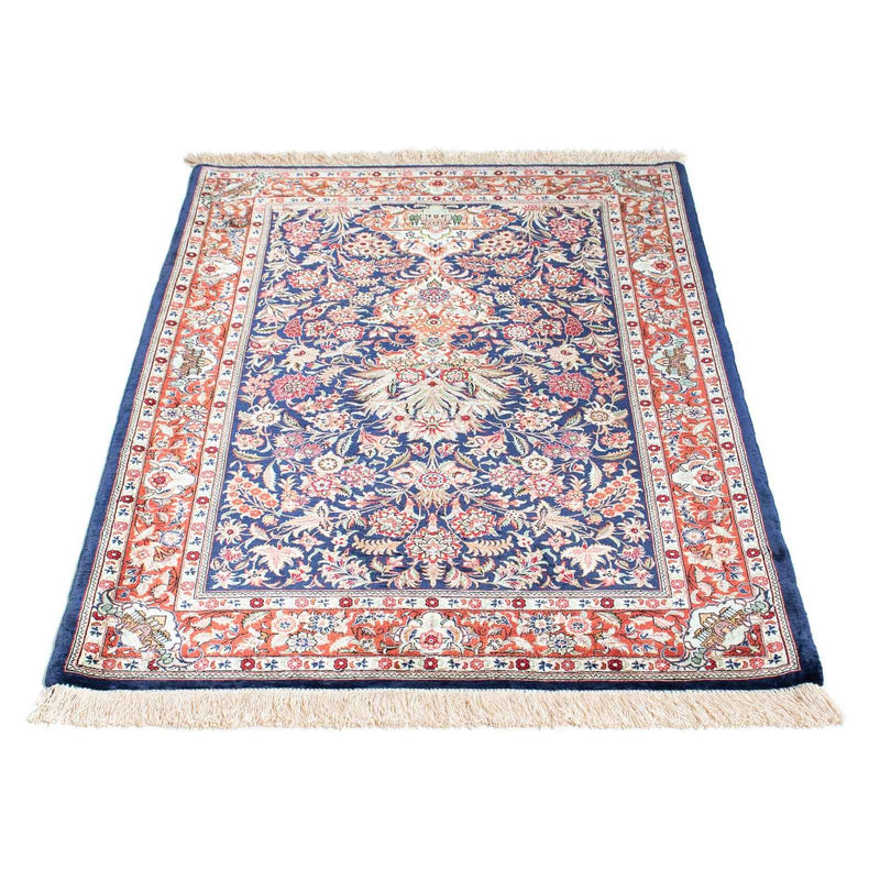 Tappeto Persero - Ghom - 118 x 80 cm - blu scuro